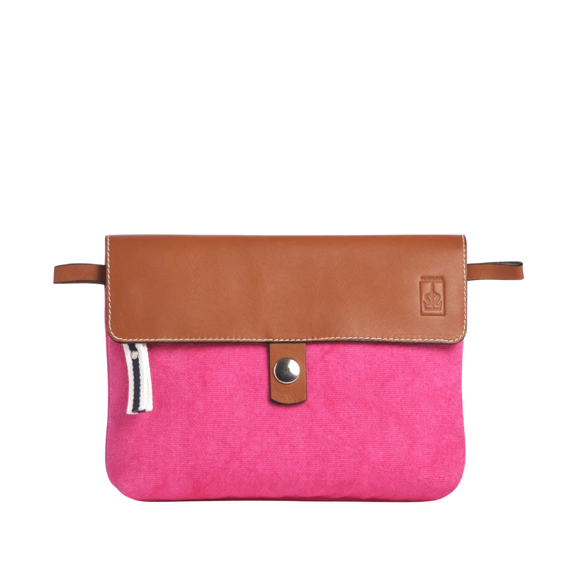 Pochette Compagnon Fushia