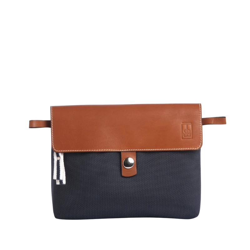 Pochette Compagnon Givré Bleu Marine